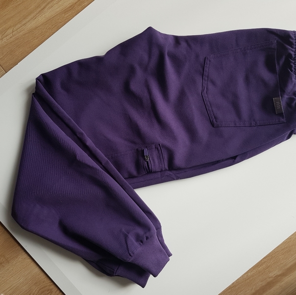 Sold!Figs Purple shadow zamora joggers, XSP - Picture 5 of 8